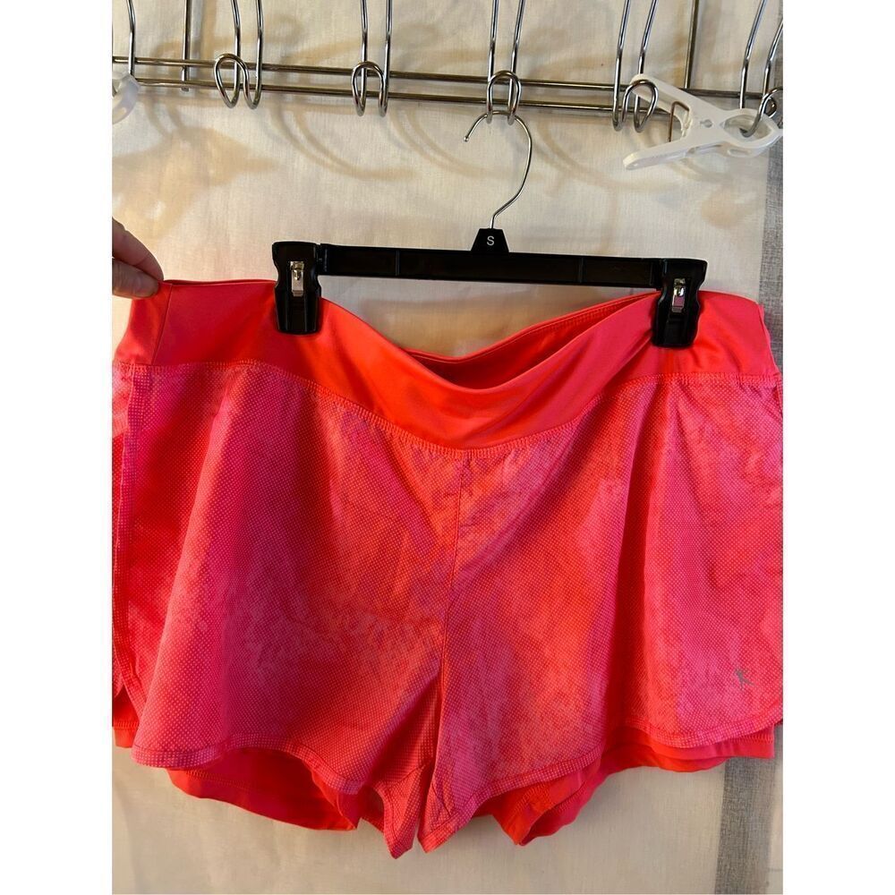 Danskin nwot semi-fitted shorts xl‎ pink , lined gym drimore